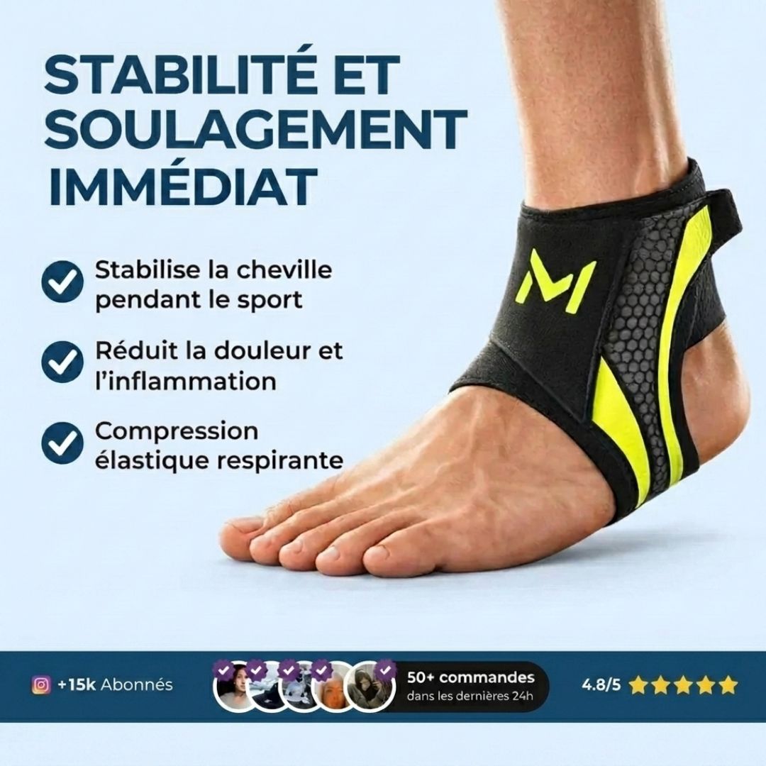 FlexiSupport Chevillère – Soutien et Flexibilité Instantanés