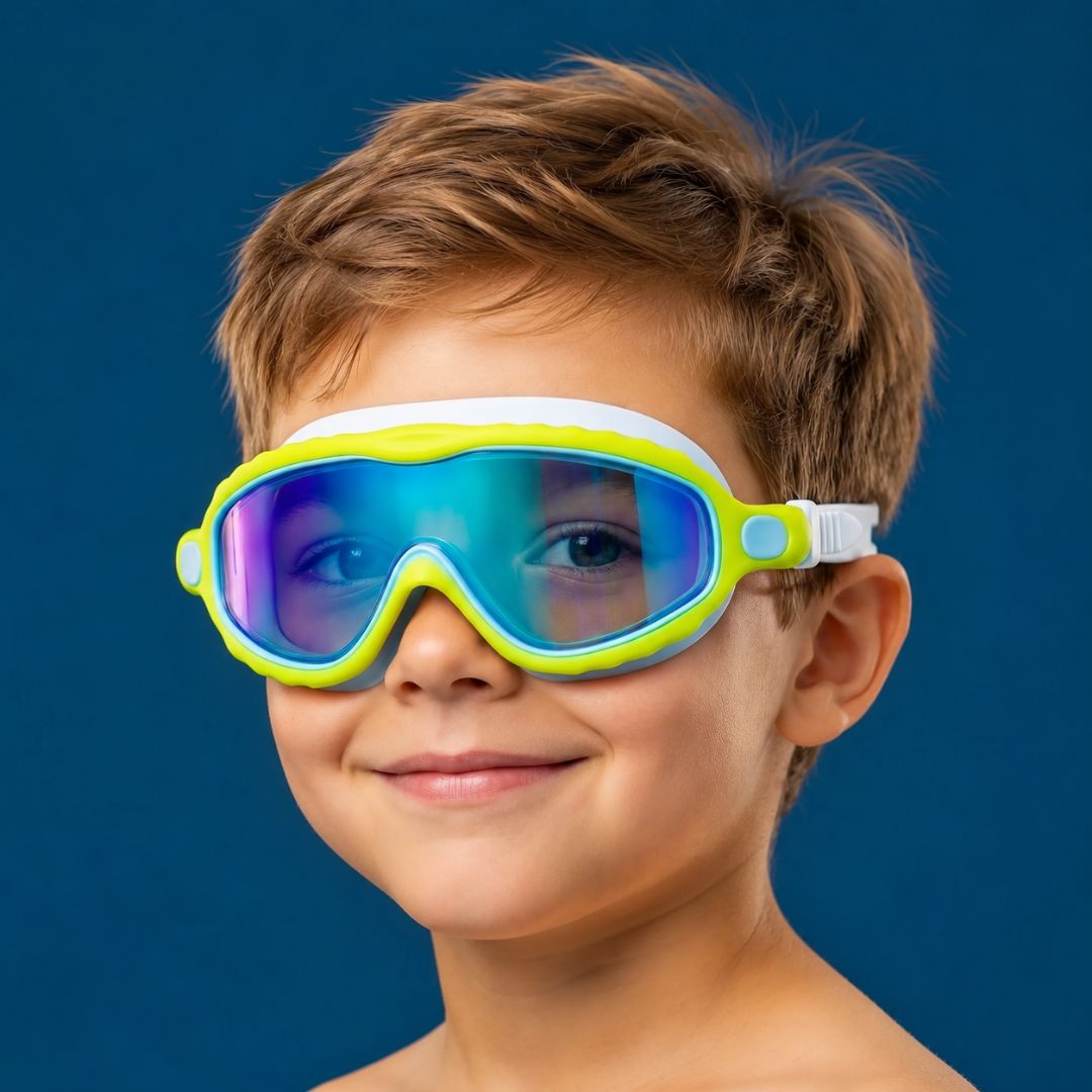 Lunettes de Piscine Kids – Confort et Protection Anti-Larmes