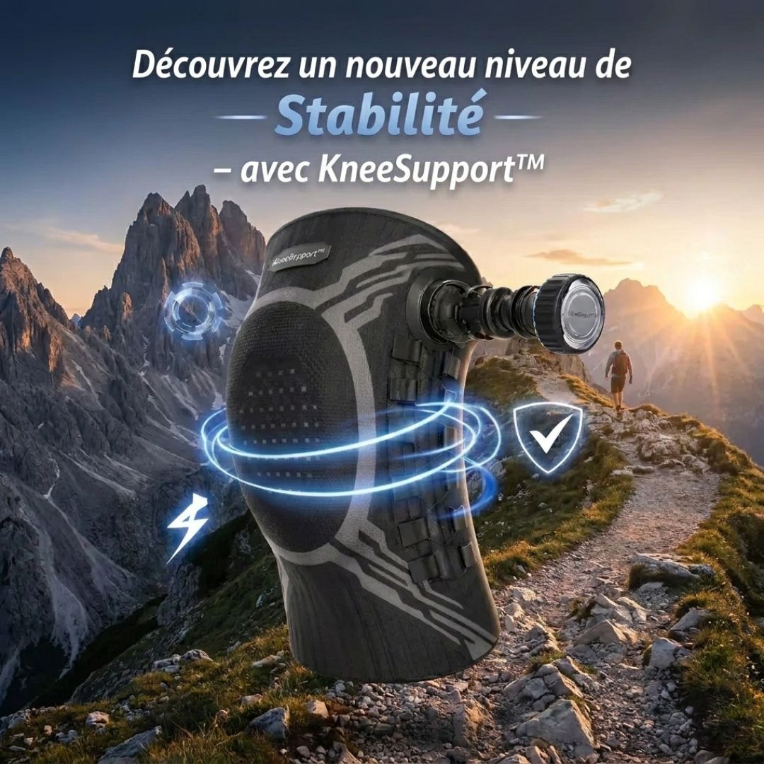 KneeSupport – Redécouvrez la stabilité, marchez sereinement
