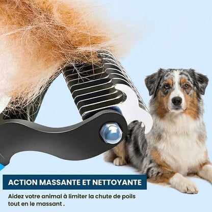 Brosse anti-nœuds MaxPet™ – Un toilettage facile et sans tracas