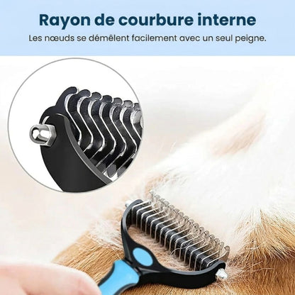 Brosse anti-nœuds MaxPet™ – Un toilettage facile et sans tracas