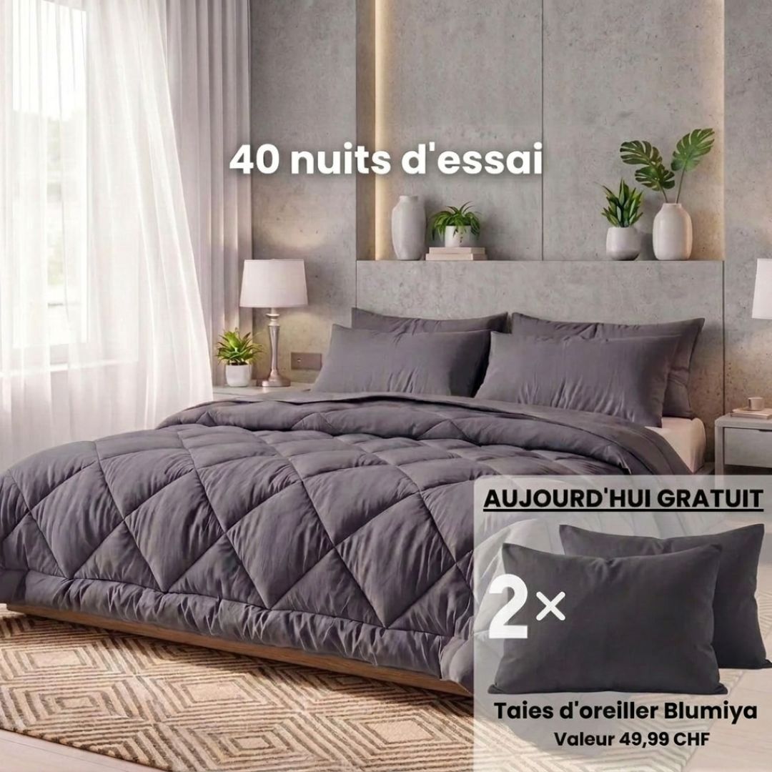 La couette 2 en 1 – Fini les corvées, dormez l’esprit léger