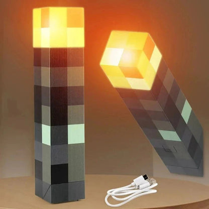 Blocklight lampe pixel aventure