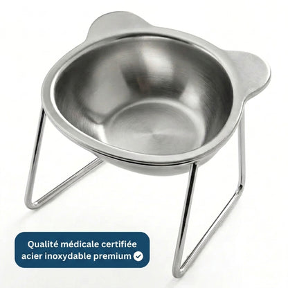 Gamelle ZenLift – Des repas plus confortables pour votre compagnon