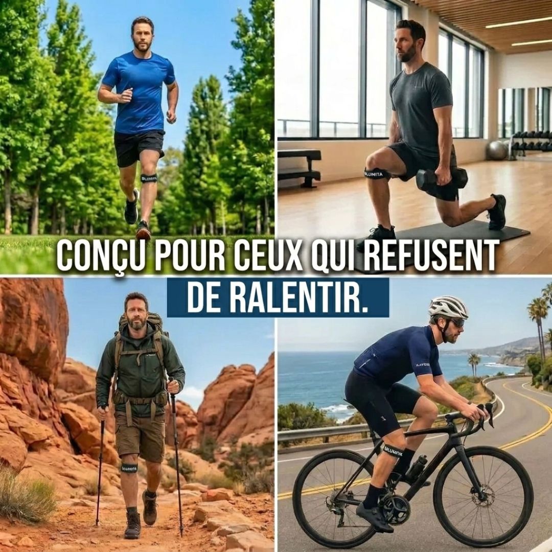 Genouillère de maintien – Soutien ciblé et liberté de mouvement