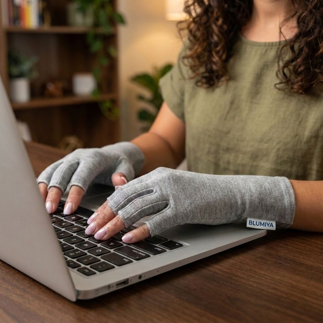 Gants de Compression BambooCare – Soulagez vos mains, retrouvez confort