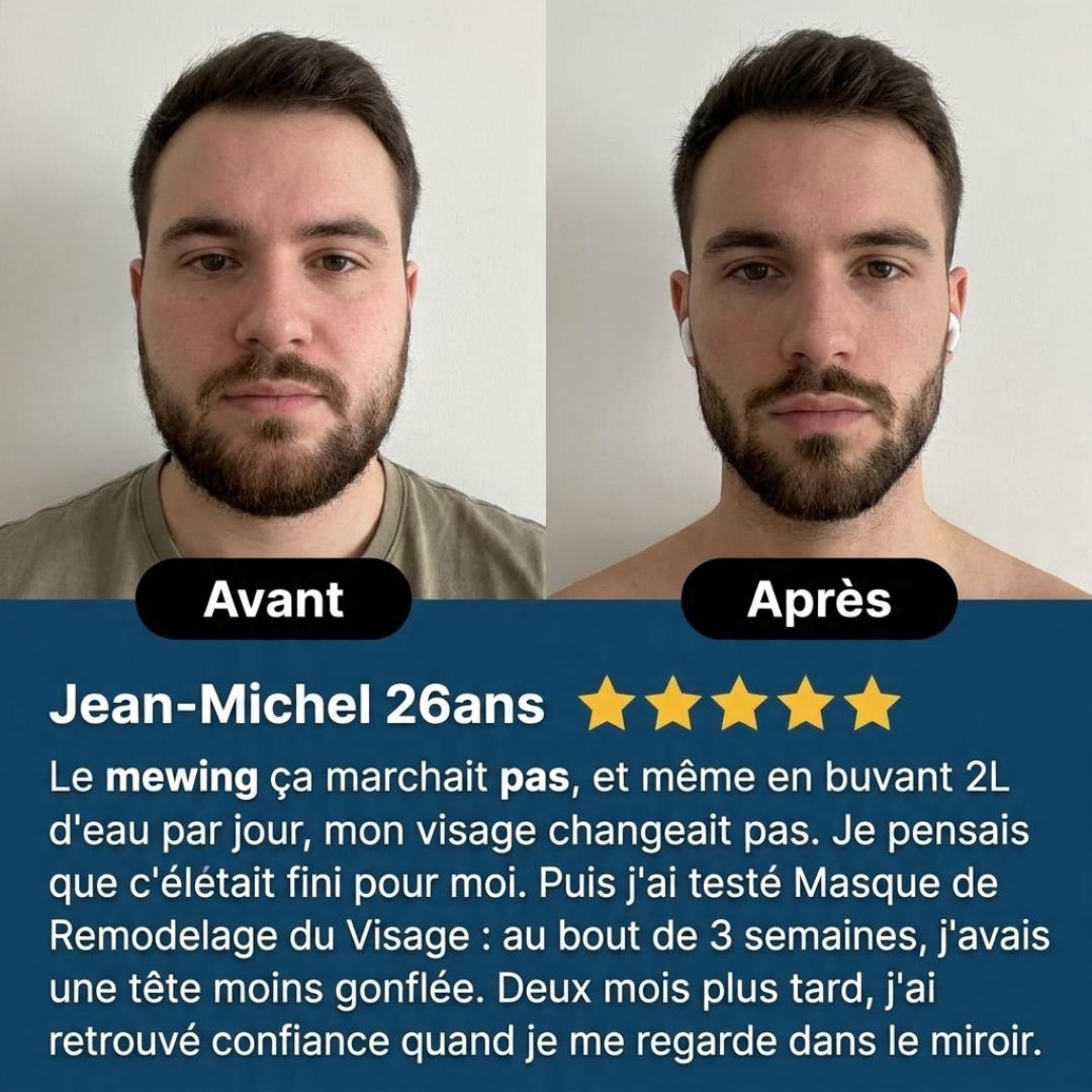Masque de Remodelage du Visage – Redessinez votre mâchoire en douceur