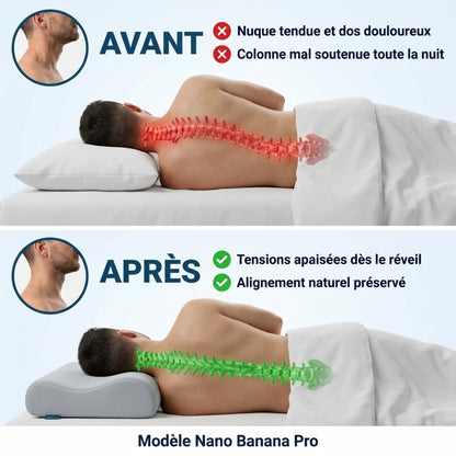 Oreiller ErgoCervical – Dormez mieux, réveillez-vous sans tensions
