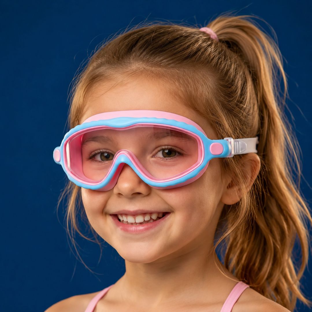 Lunettes de Piscine Kids – Confort et Protection Anti-Larmes