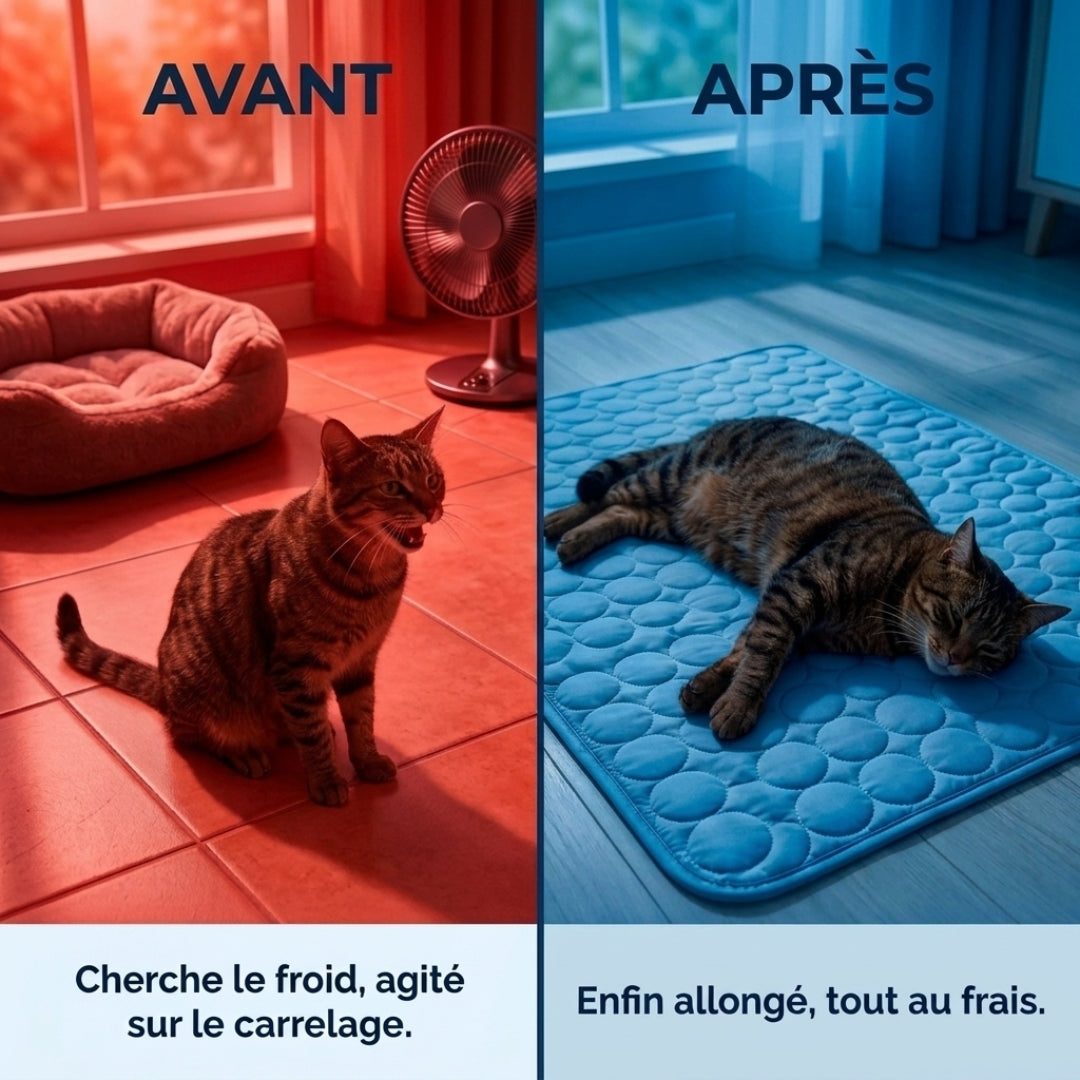 Tapis Rafraîchissant pour Chat – Offrez-lui un confort immédiat
