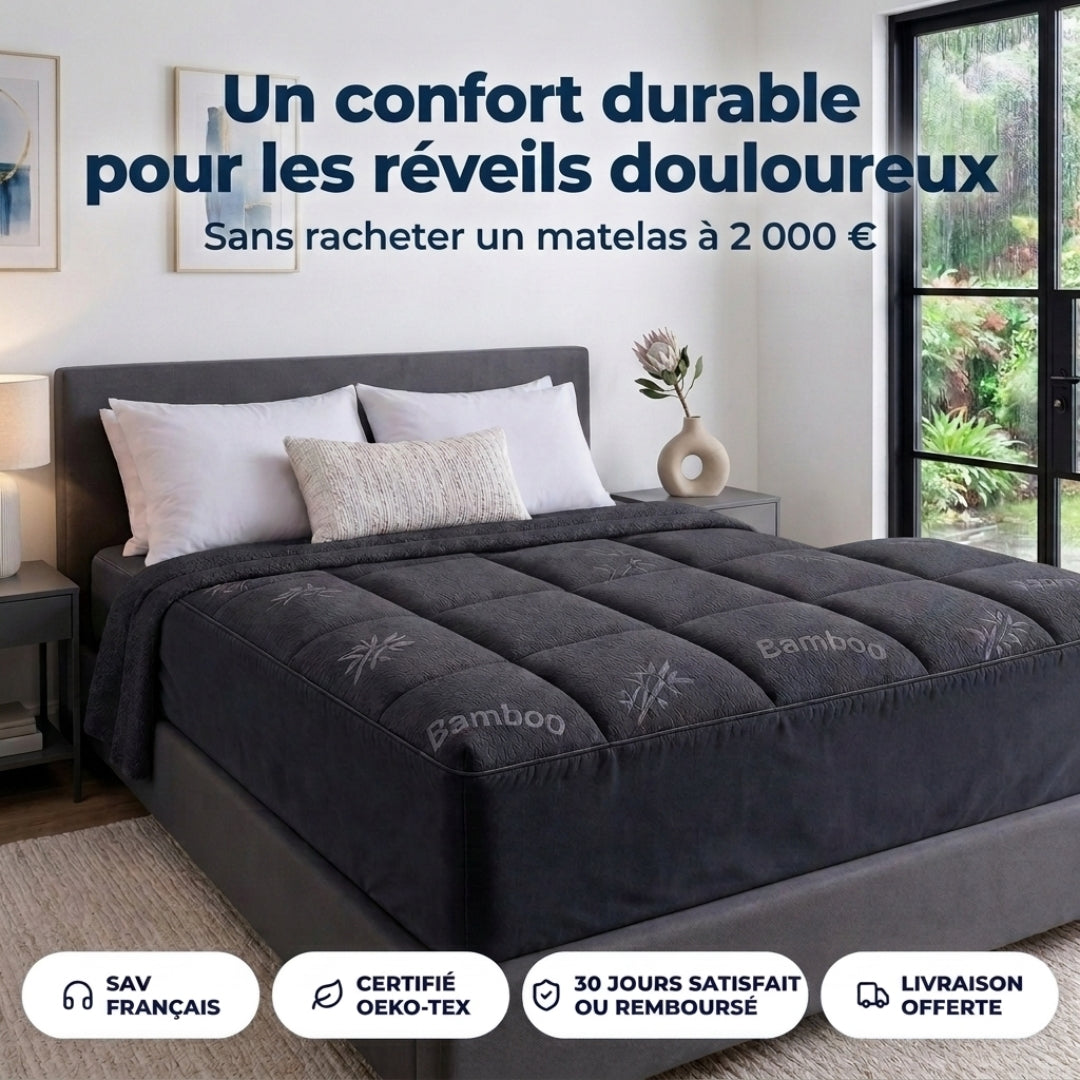 BambooLuxe™ – Le confort hôtelier pour des nuits plus douces
