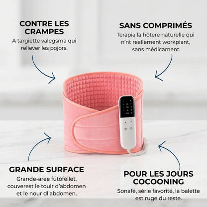 Lunéa™ – La ceinture chauffante qui apaise vos douleurs menstruelles naturellement
