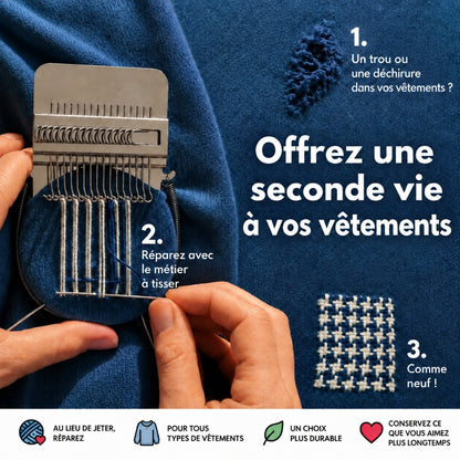 Kit Réparation Textile Créatif – Donnez une seconde vie à vos vêtements