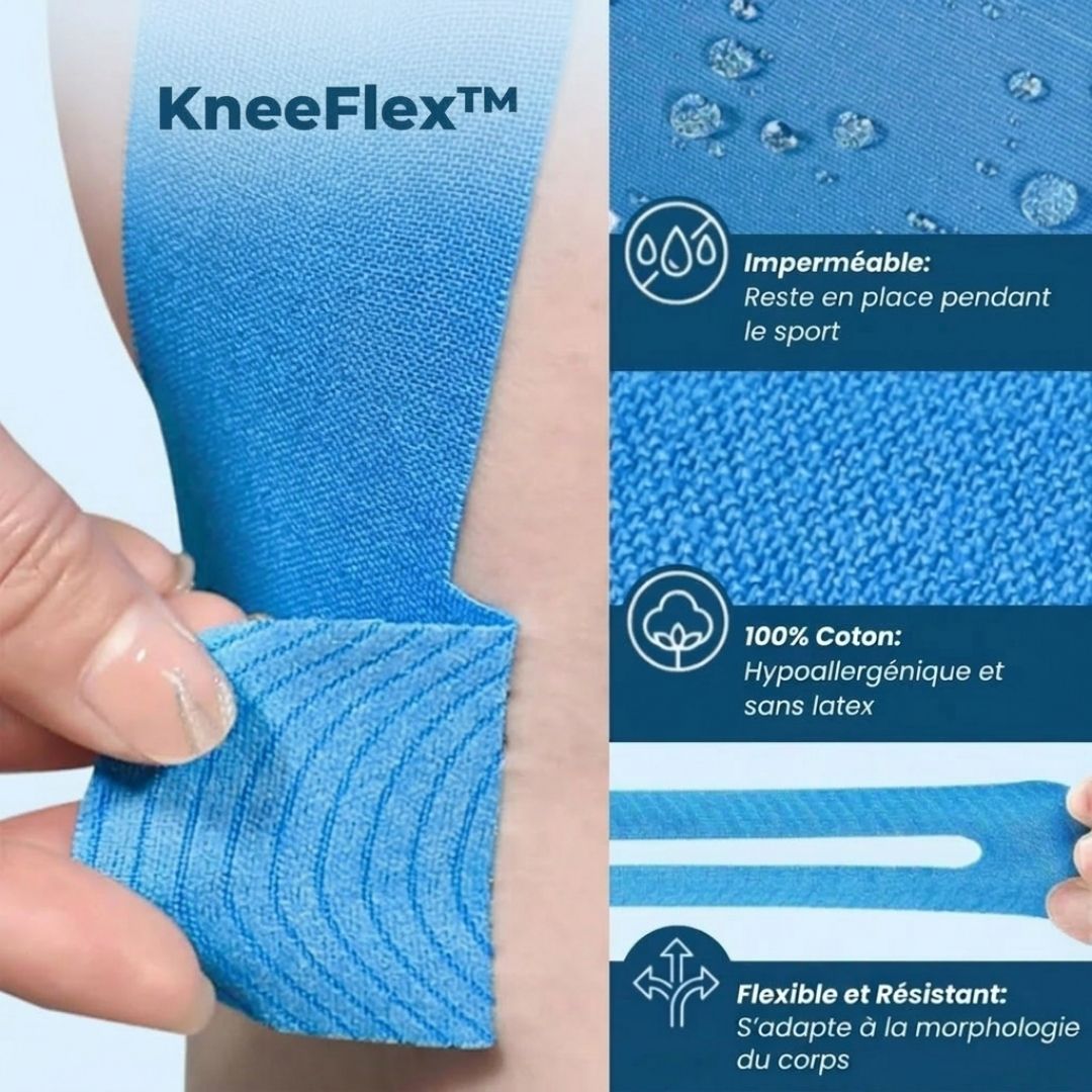 KneeFlex™ – Soutien du genou, confort et mobilité