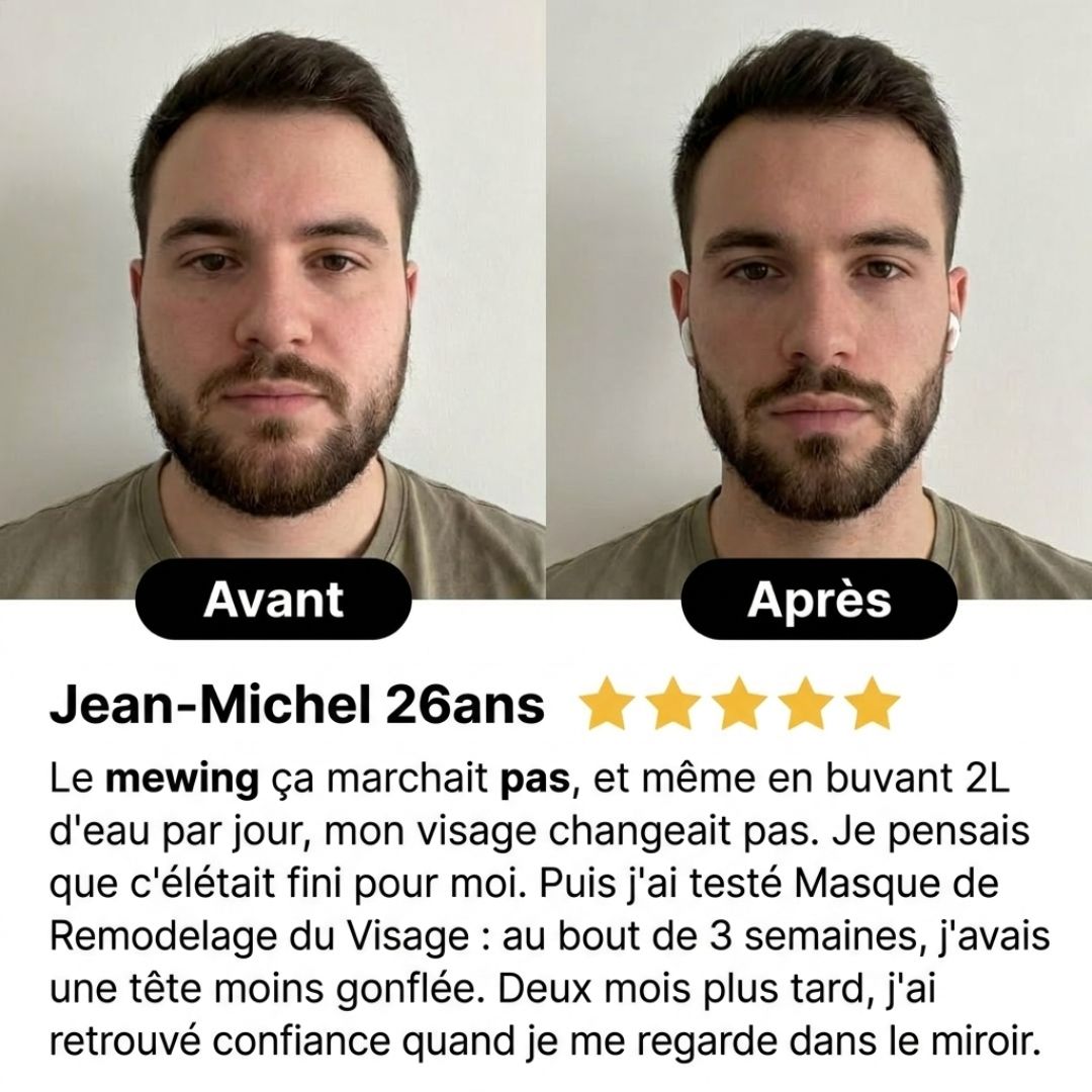 Masque de Remodelage du Visage – Redessinez votre mâchoire en douceur