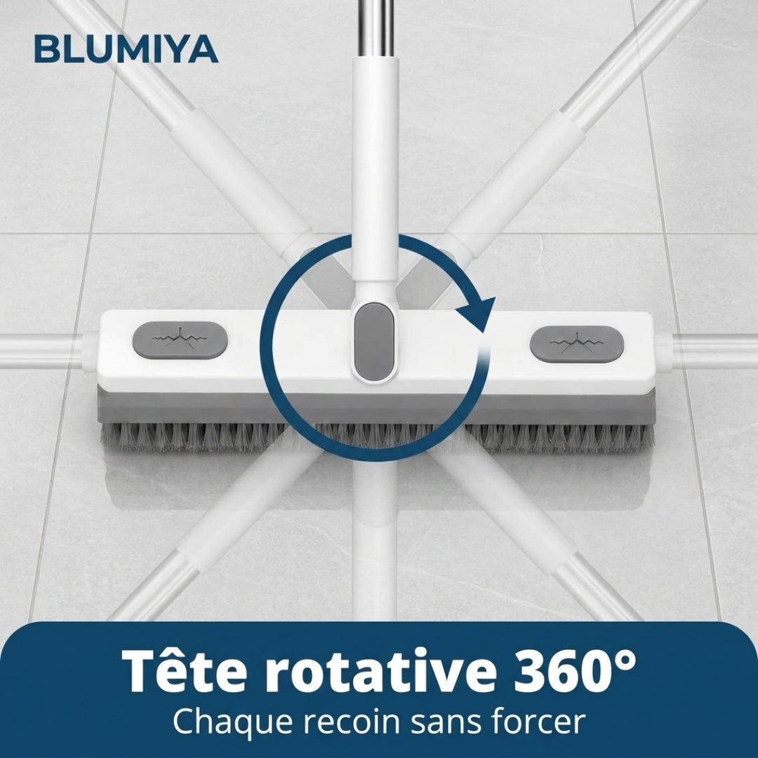Balai Rotatif Clean360 – Nettoyez facilement les moindres recoins de votre maison