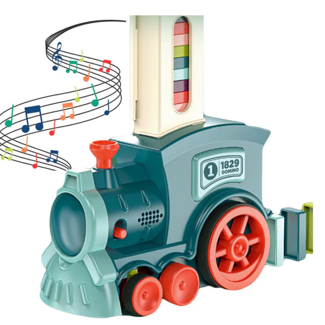 Train Domino Express – Apprentissage ludique et parcours colorés