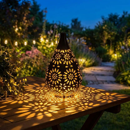 LumiGoutte Solaire – Éclairage décoratif de jardin sans fil