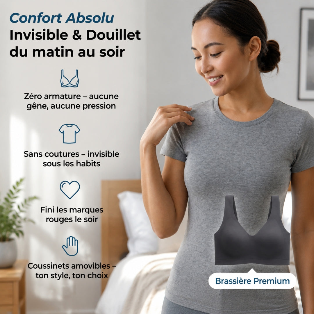 Soutien-Gorge Confort Invisible – Maintien naturel & effet seconde peau
