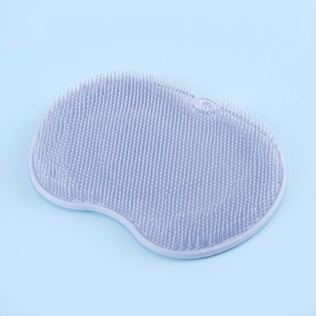 Brosse de Douche Silicée – Nettoyez et Massez vos Pieds Facilement