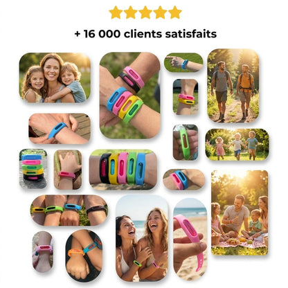 Bracelet Anti-Moustique – Protégez vos proches naturellement