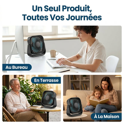 Mini Ventilateur USB Portable – Restez au frais partout