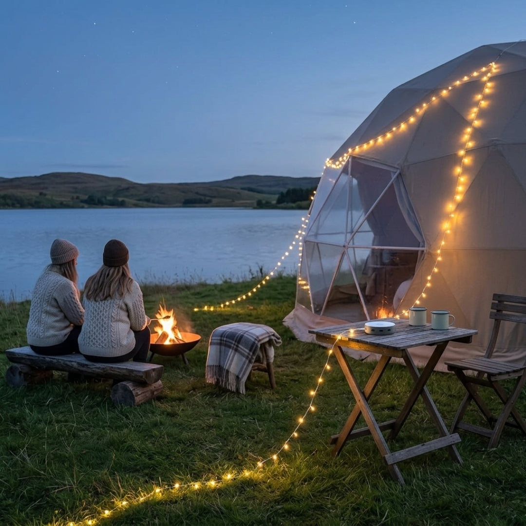 Guirlande solaire d’extérieur – Créez une ambiance magique instantanée