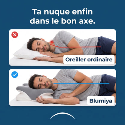Oreiller NuageFlex™ – Le soutien idéal pour des nuits plus reposantes