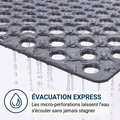 Tapis de douche antidérapant AquaSafe