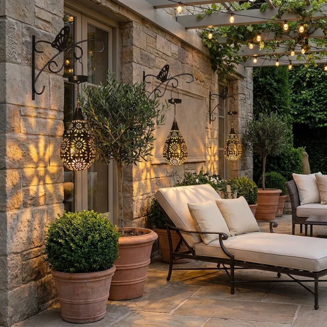 LumiGoutte Solaire – Éclairage décoratif de jardin sans fil