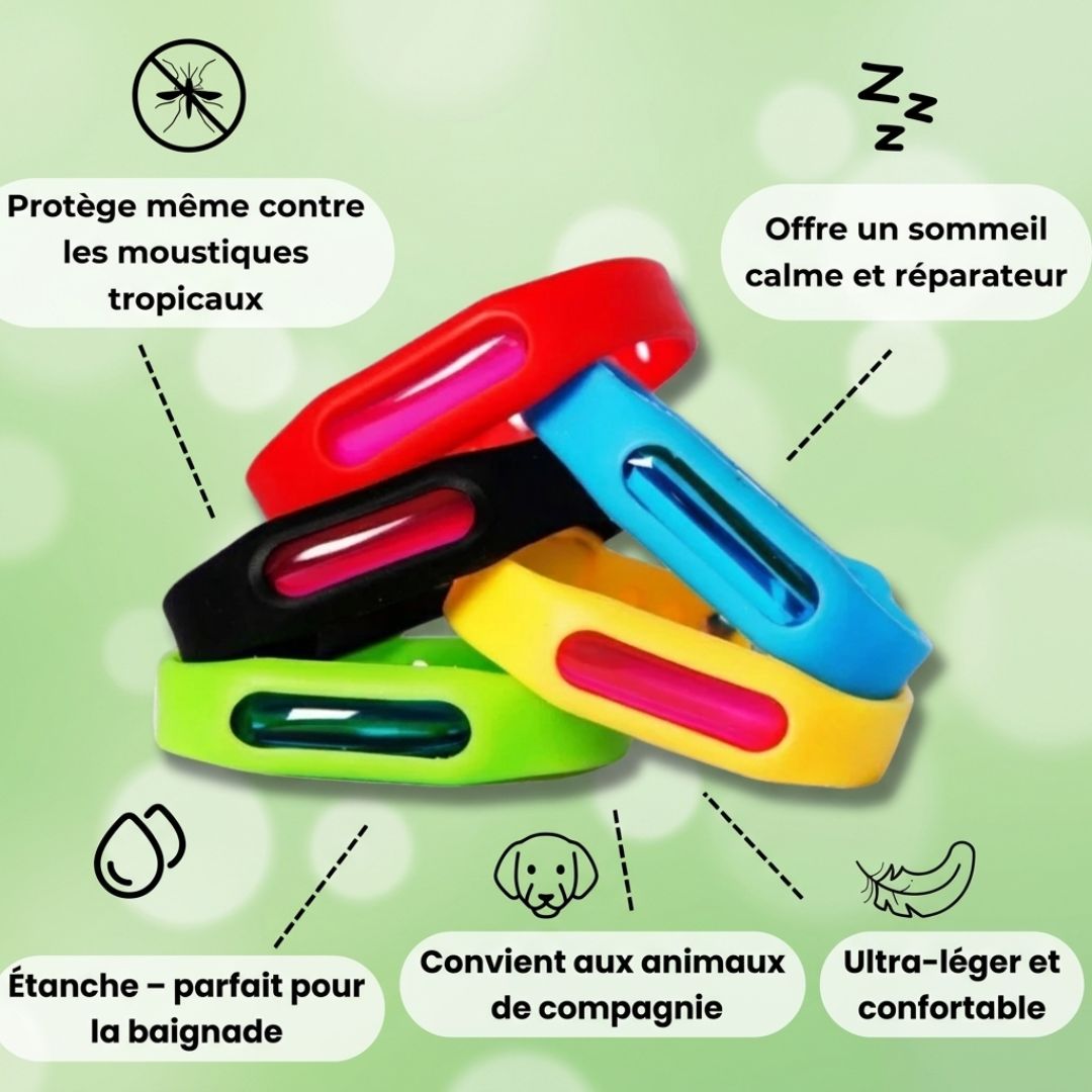 Bracelet Anti-Moustique – Protégez vos proches naturellement