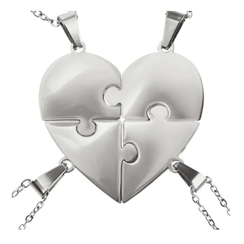 PuzzleHeart – Collier Famille Personnalisé