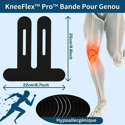 KneeFlex™ – Soutien du genou, confort et mobilité
