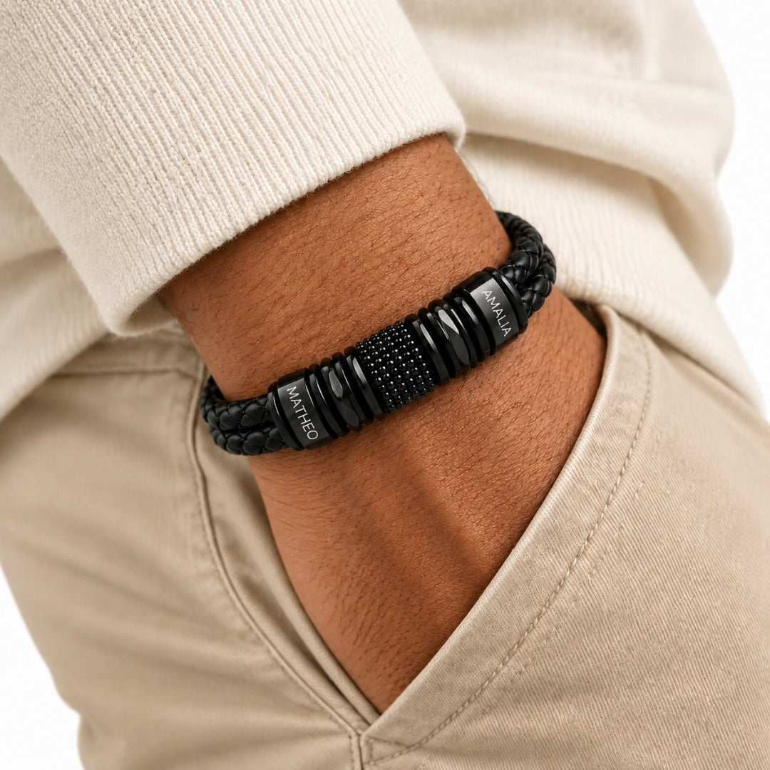 Bracelet PAPA  – Un bijou personnalisé qui garde vos souvenirs