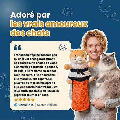 Peluche Réconfortante pour Chat – Un compagnon doux au quotidien