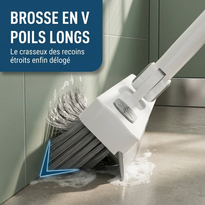 Balai Rotatif Clean360 – Nettoyez facilement les moindres recoins de votre maison