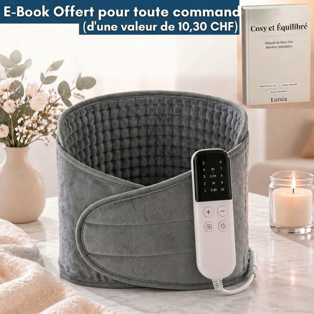 Lunéa™ – La ceinture chauffante qui apaise vos douleurs menstruelles naturellement