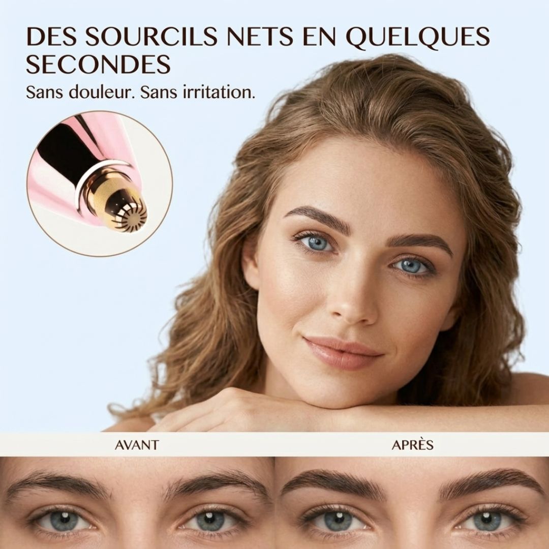 Épilateur Visage 2-en-1 – Douceur et précision instantanées