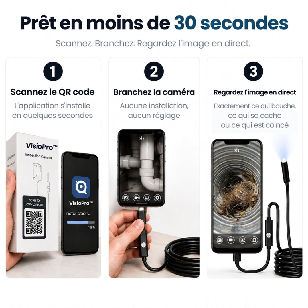 VisioPro™ – L’outil compact pour tout inspecter