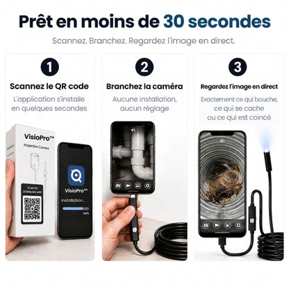 VisioPro™ – L’outil compact pour tout inspecter