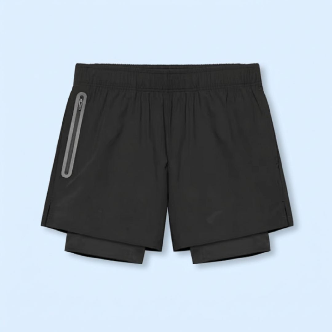 Shorts de Sport 2-en-1 – Confort et Performance à Chaque Pas