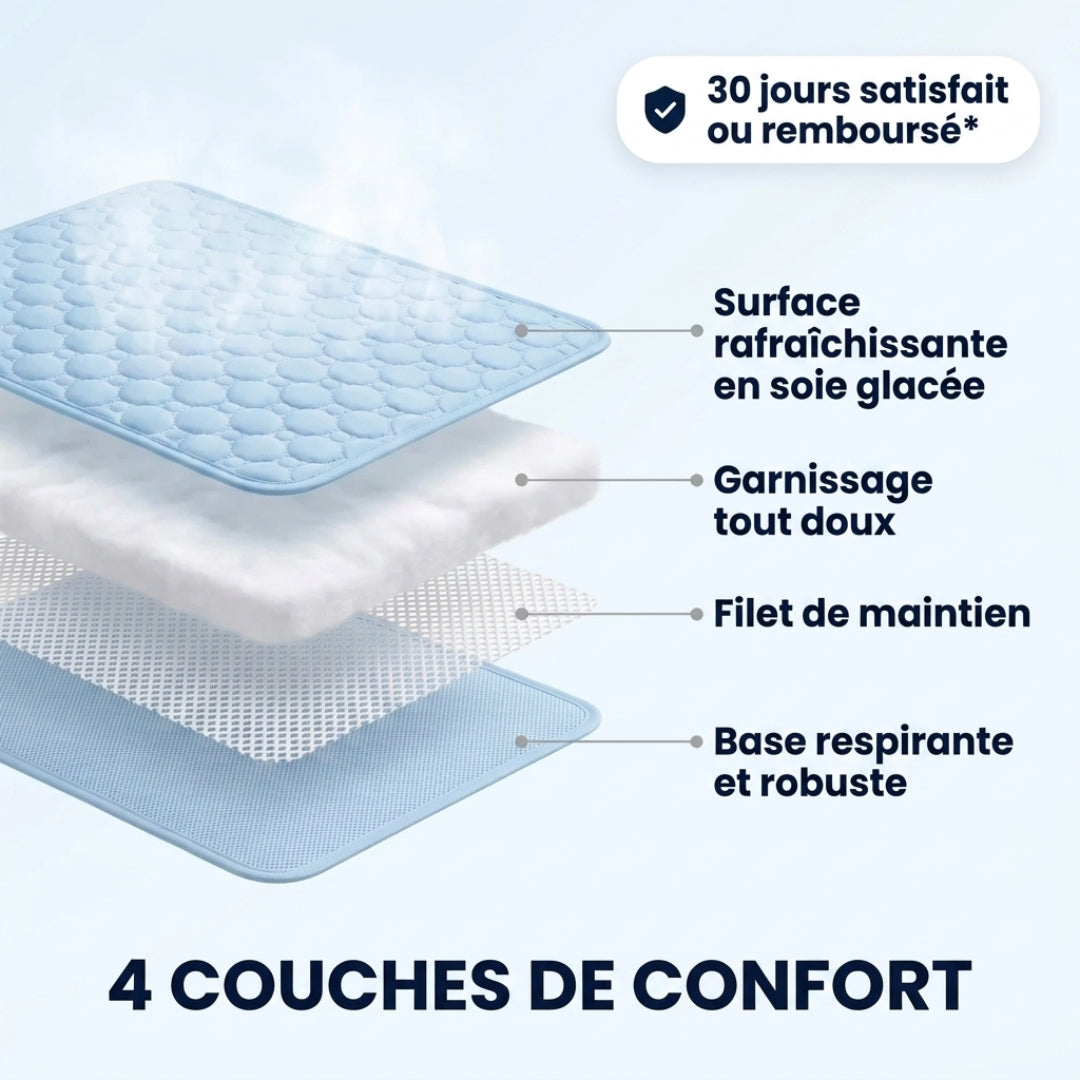 Tapis Rafraîchissant pour Chat – Offrez-lui un confort immédiat