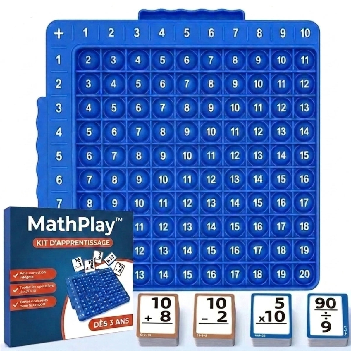 MathPlay™ – Le kit ludique pour maîtriser les calculs en s’amusant