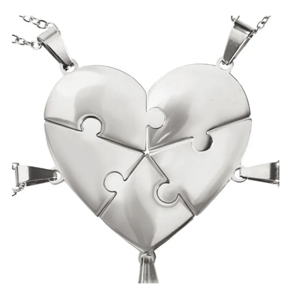 PuzzleHeart – Collier Famille Personnalisé