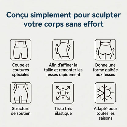 Short Gainant SculptFit – Ventre plat & silhouette