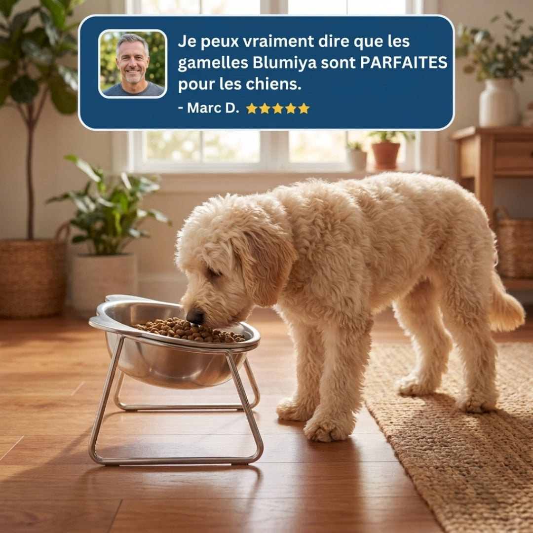 Gamelle ZenLift – Des repas plus confortables pour votre compagnon