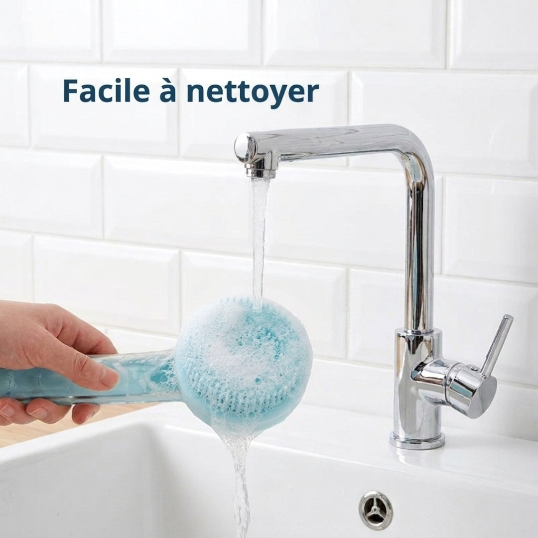 Brosse Bain 2-en-1 – Un toilettage facile, doux et sans stress