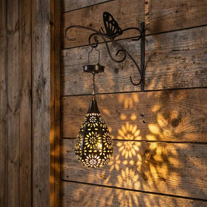 LumiGoutte Solaire – Éclairage décoratif de jardin sans fil