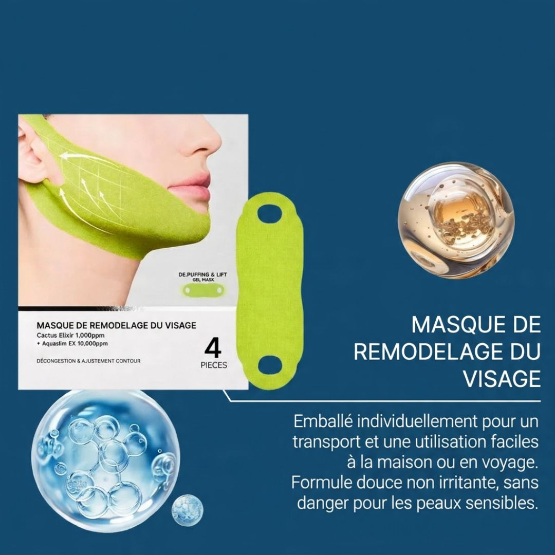 Masque de Remodelage du Visage – Redessinez votre mâchoire en douceur