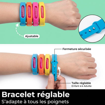 Bracelet Anti-Moustique – Protégez vos proches naturellement